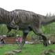 Recreación de un Tyrannosaurus rex basado en los últimos estudios, con la postura correcta.